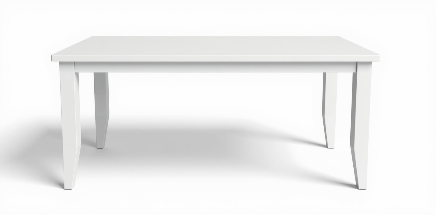 Modern White Dining Table