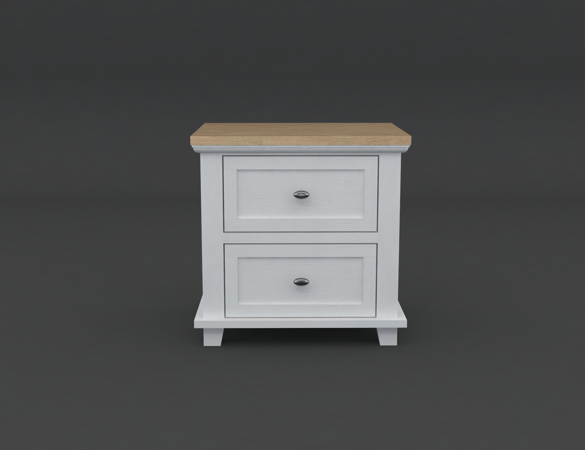 Two-Drawer Nightstand