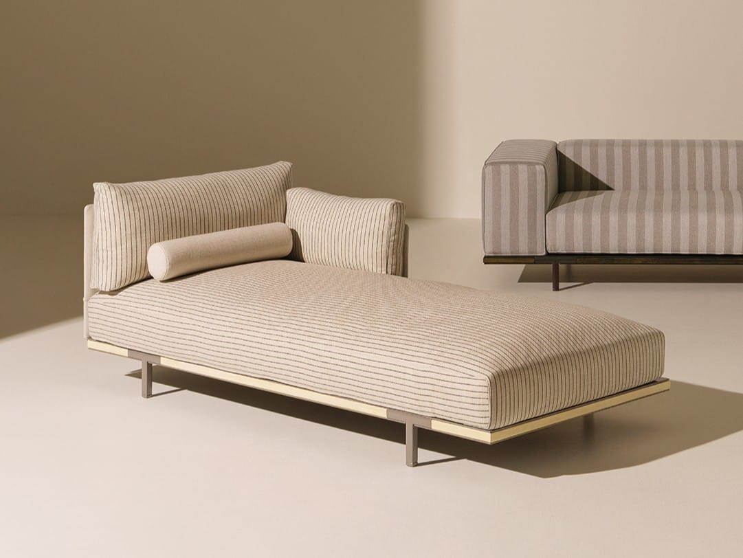 Modern Striped Daybed