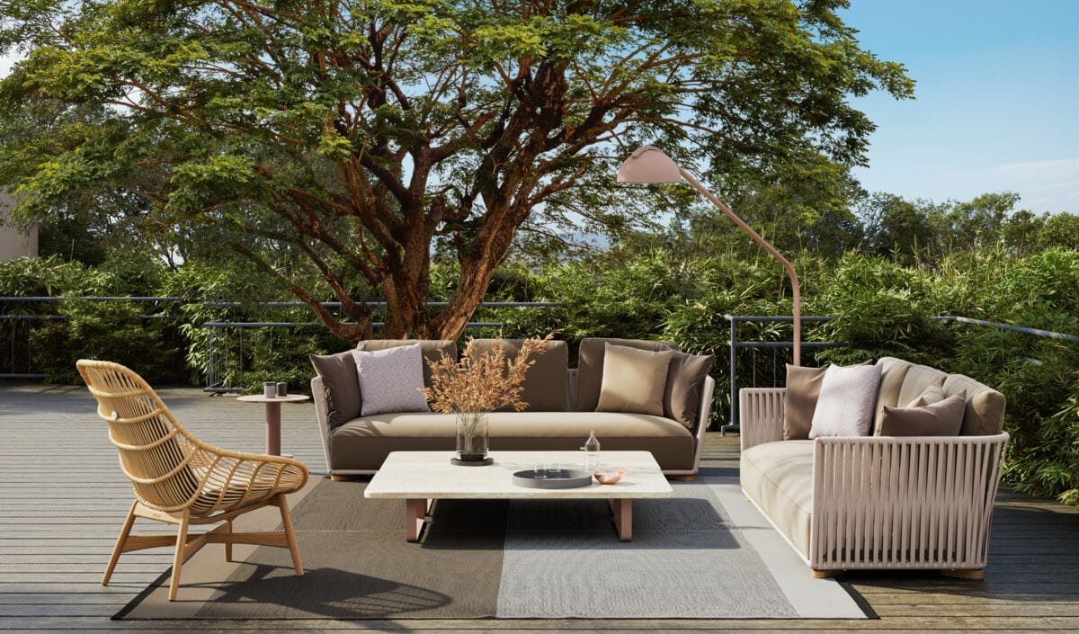 Modern Outdoor Sofa Set