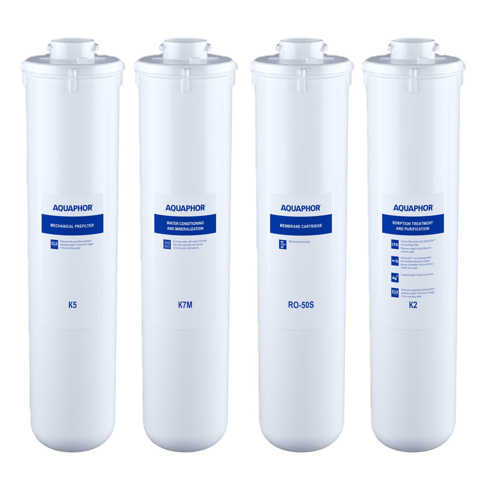Vandens filtrų kasetės Aquaphor rinkinys RO101S