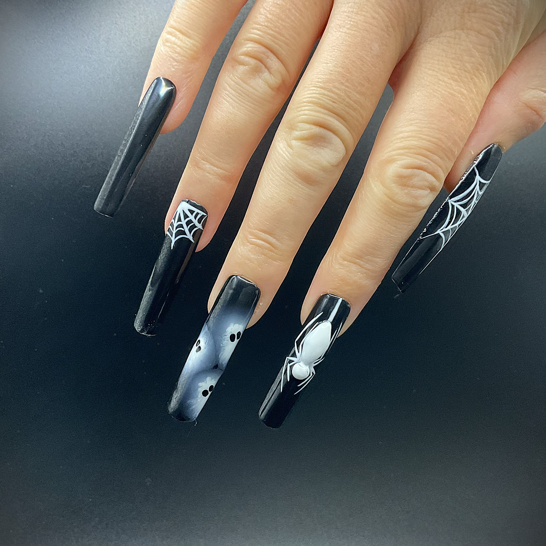 Black Halloween Themed - XXL Square
