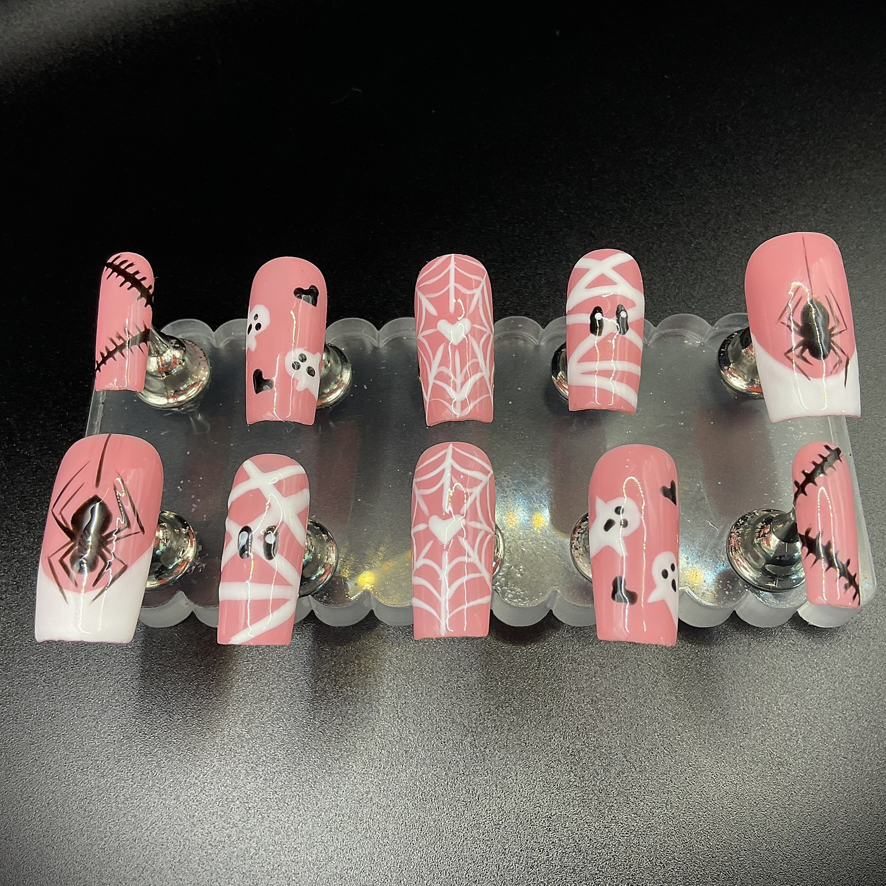Pink Halloween - Square Medium
