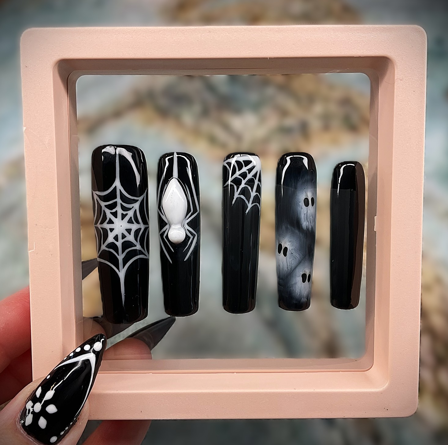 Black Halloween Themed - XXL Square
