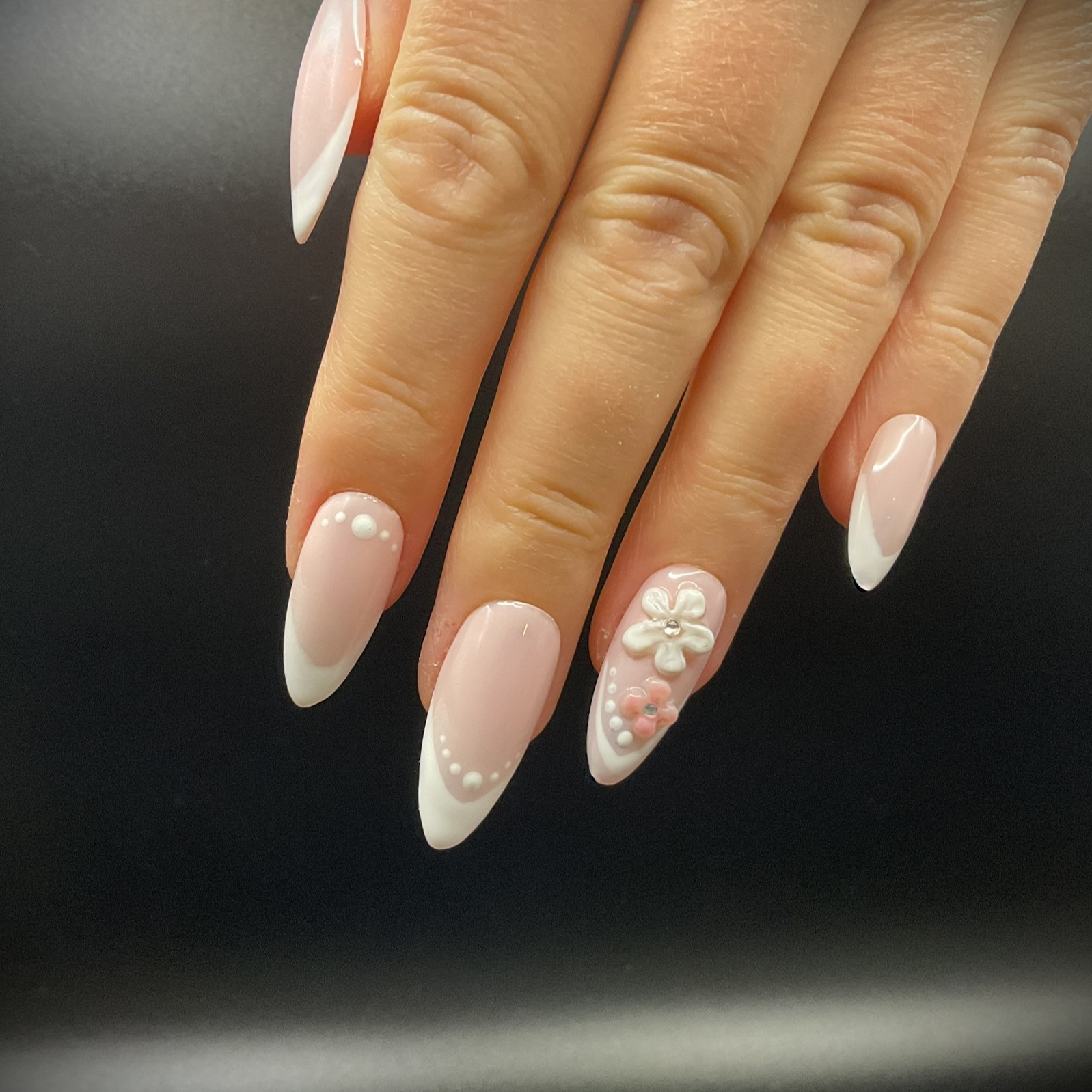 Pretty Pinks - Medium Almond