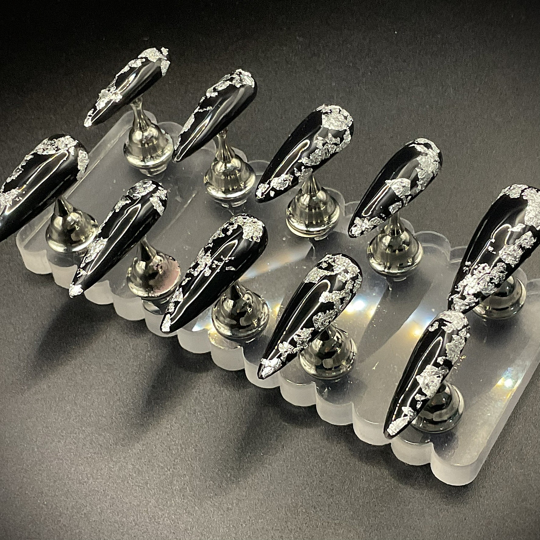 Black Ice - Stiletto Long 