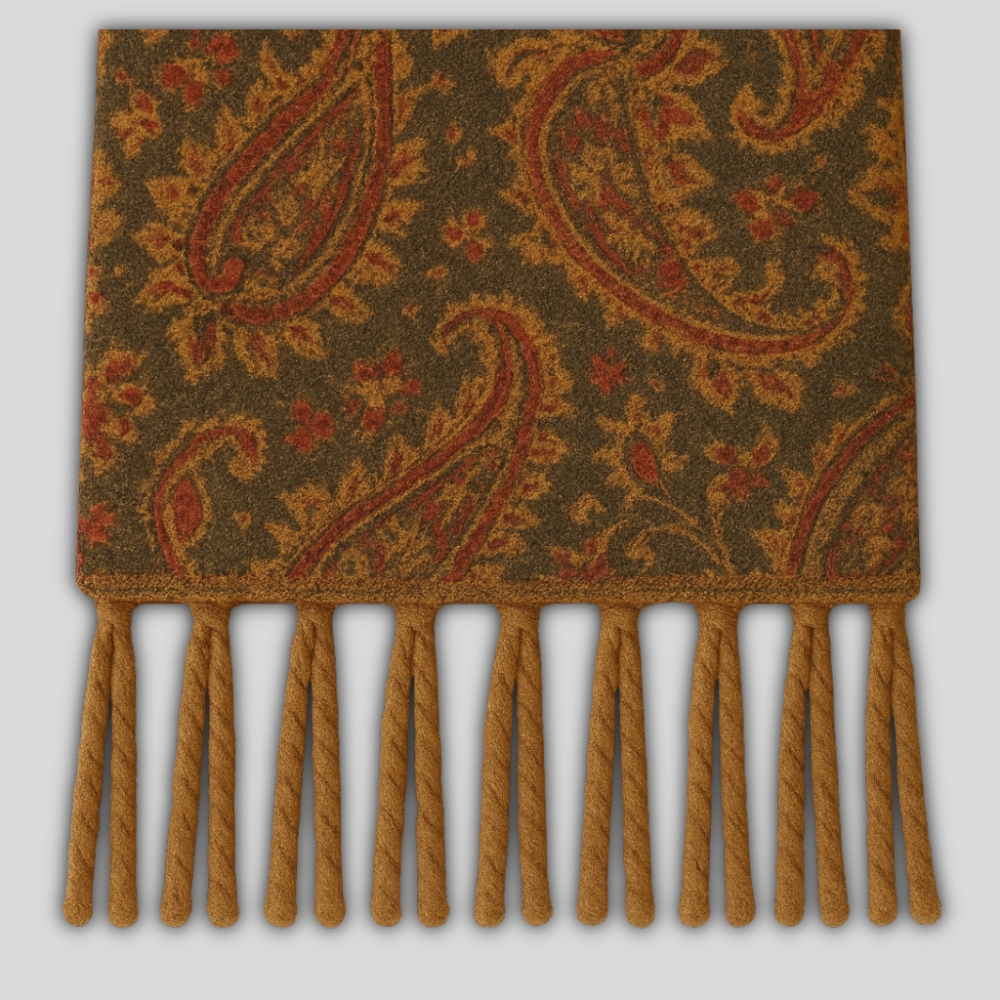 Paisley Wool Muffler