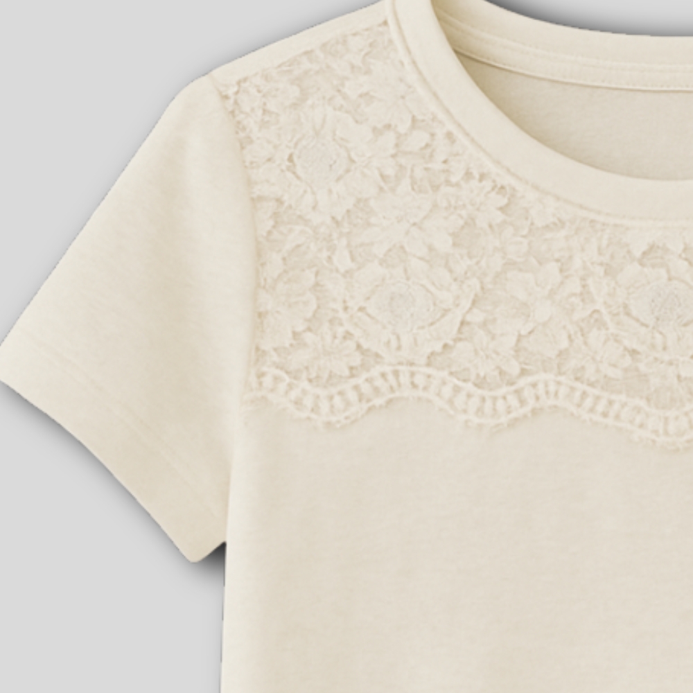 Lace Detail Top