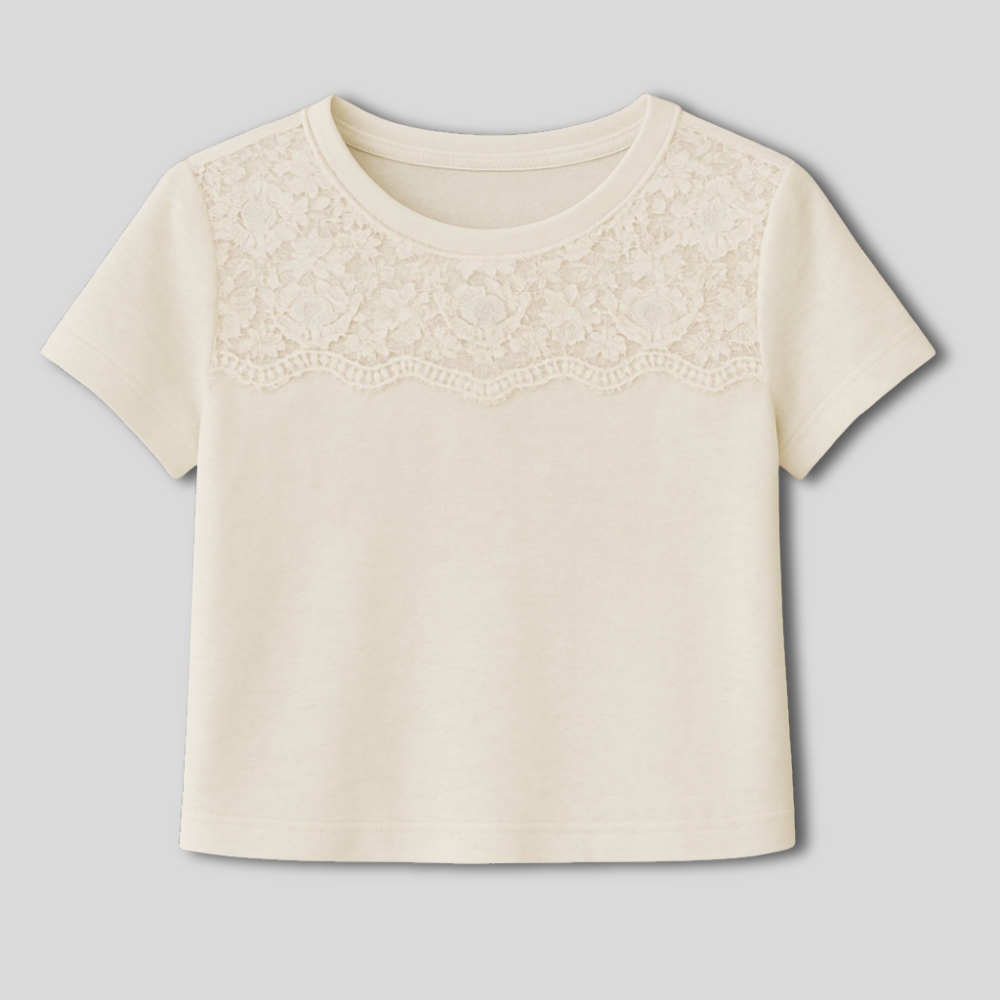 Lace Detail Top