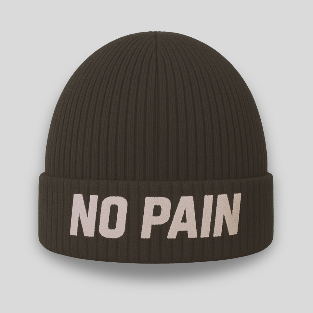 Custom Writing Knit Beanie