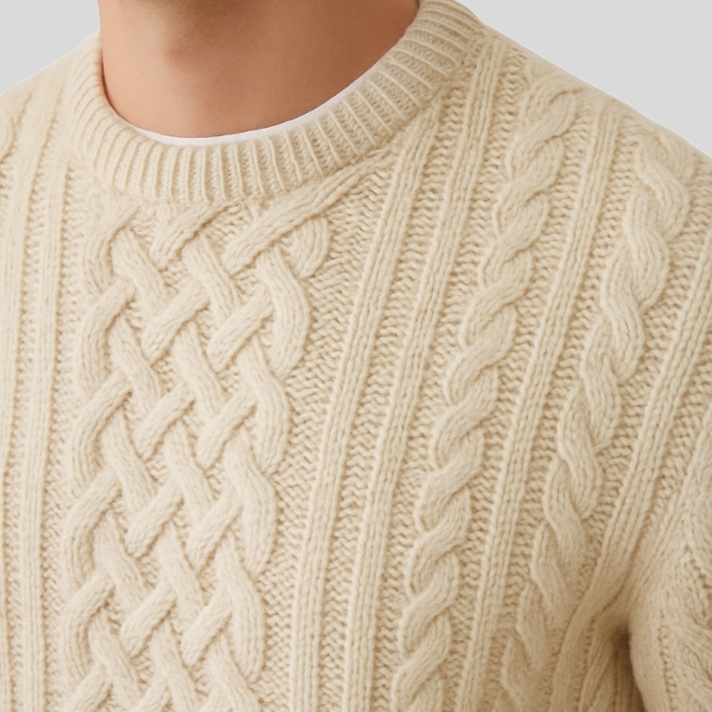 Aran Knit Sweater
