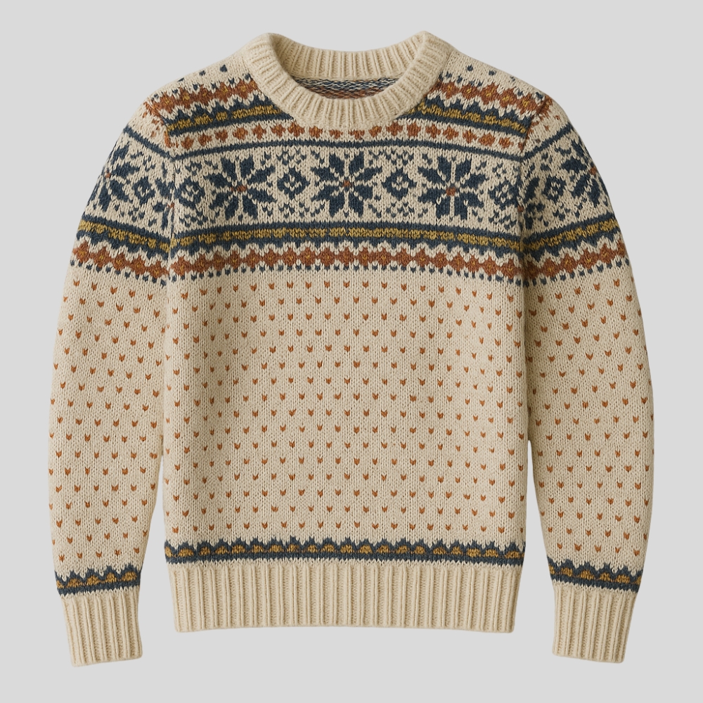 Fair Isle Knit Sweater