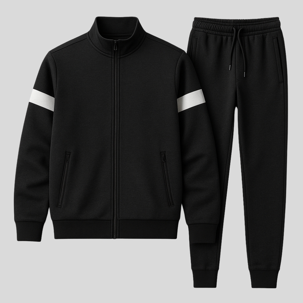 Striped Tracksuit Set