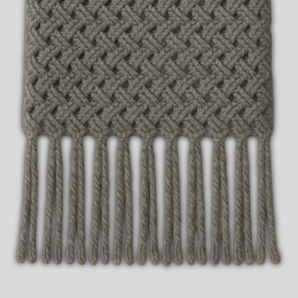 Jalousie Stitch Muffler