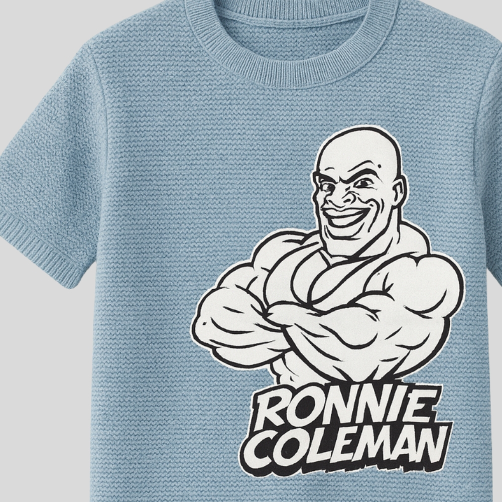 Knitted Graphic T-shirt