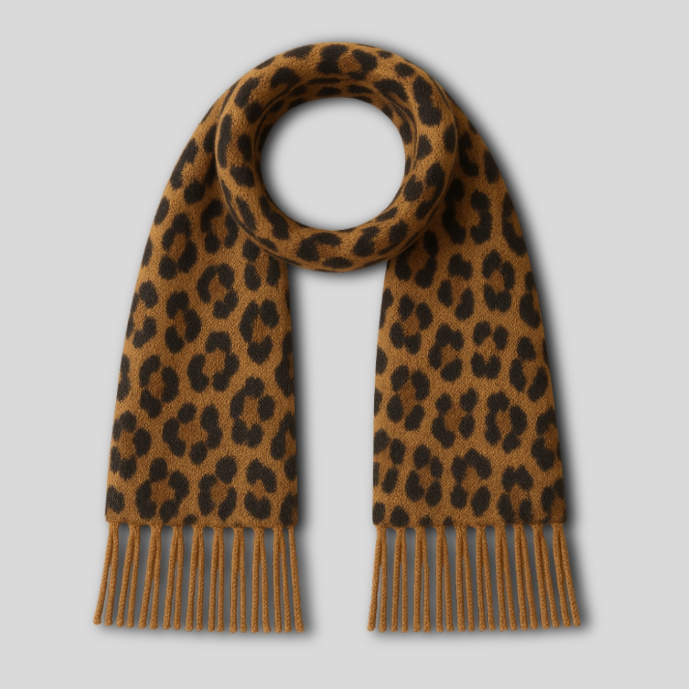 Leopard Print Scarf
