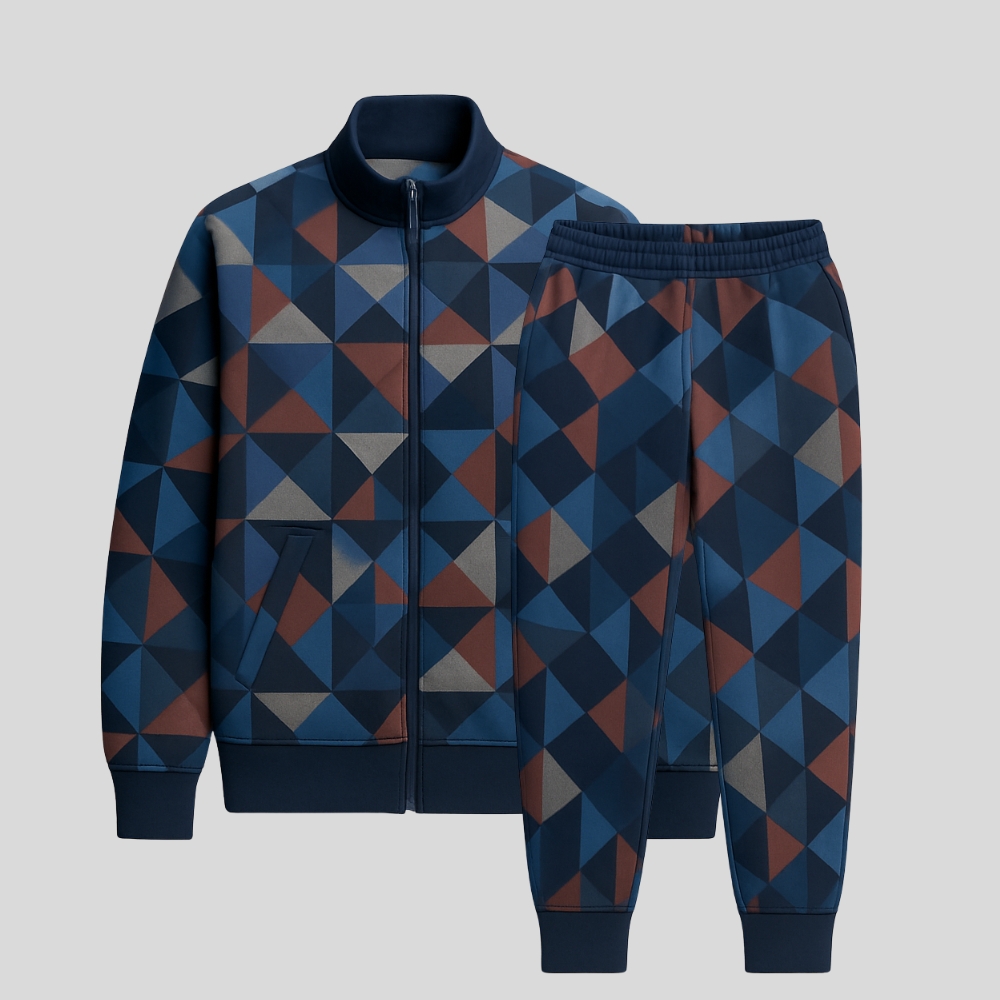Geometric Pattern Tracksuit
