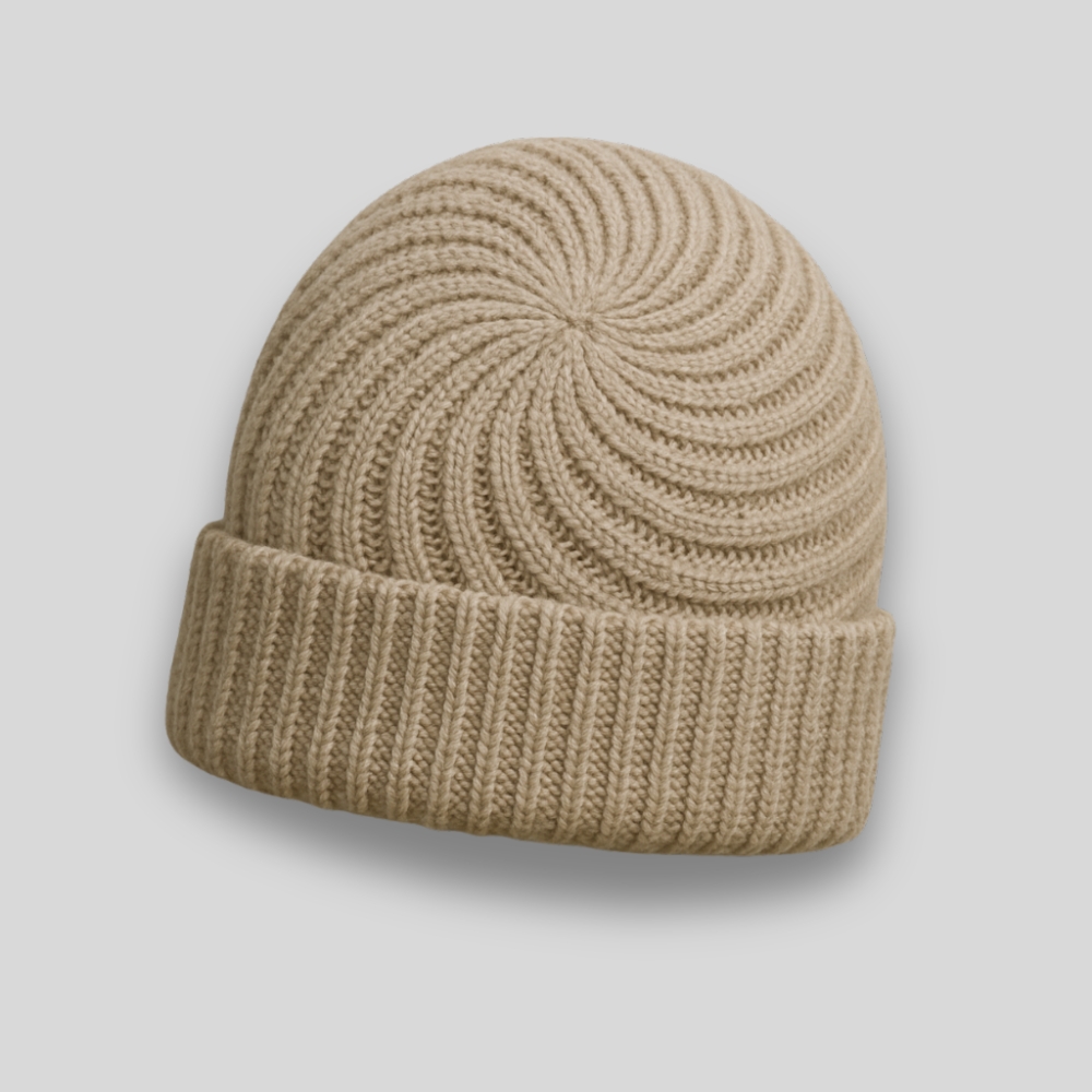 Spiral Knit Beanie