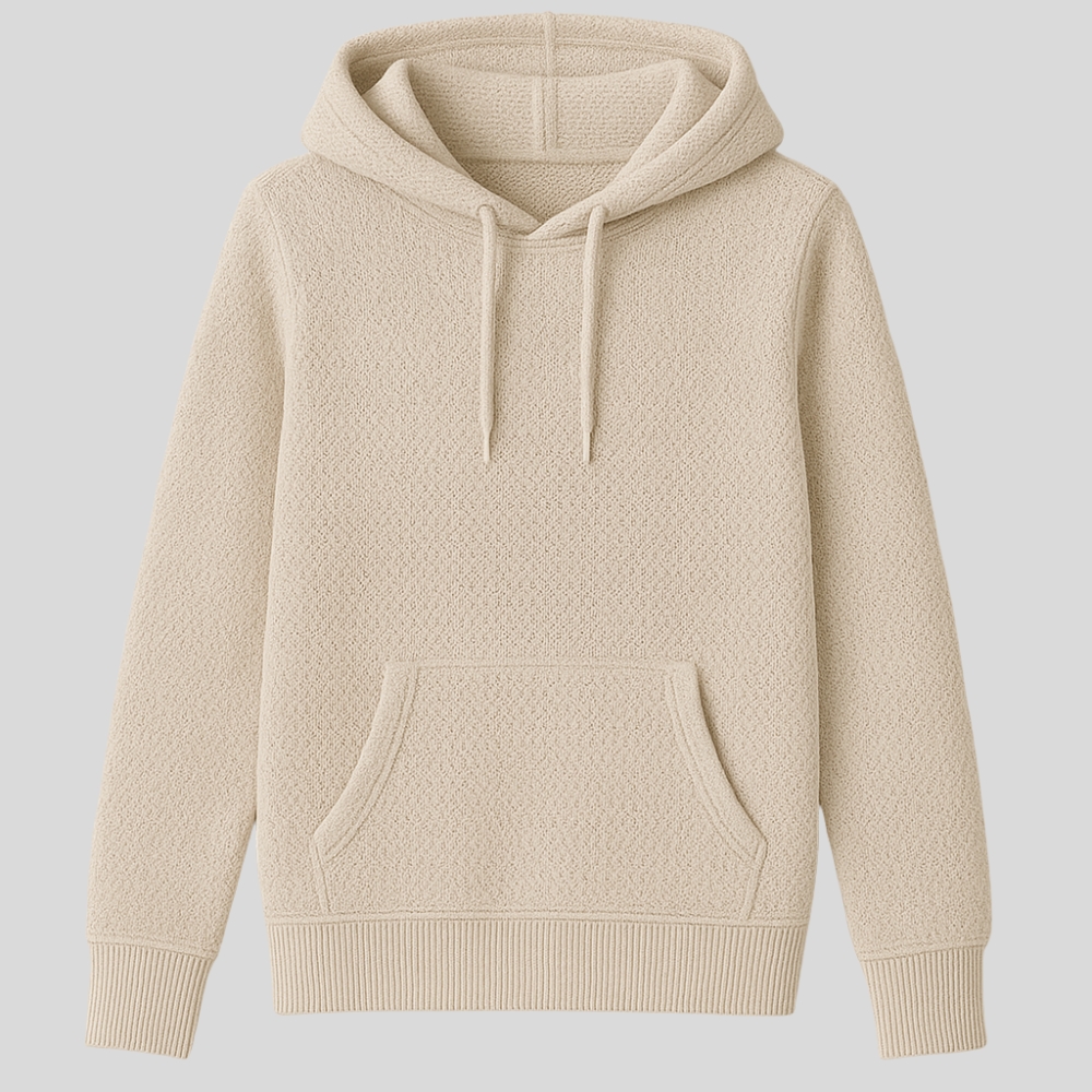 Textured Hoodie