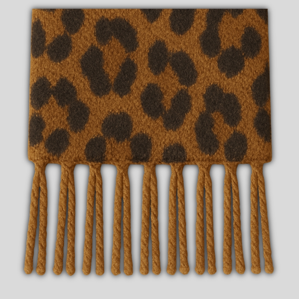 Leopard Print Scarf
