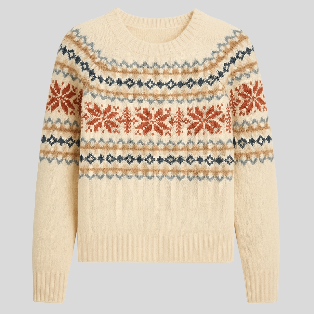 Fair Isle Knit Sweater