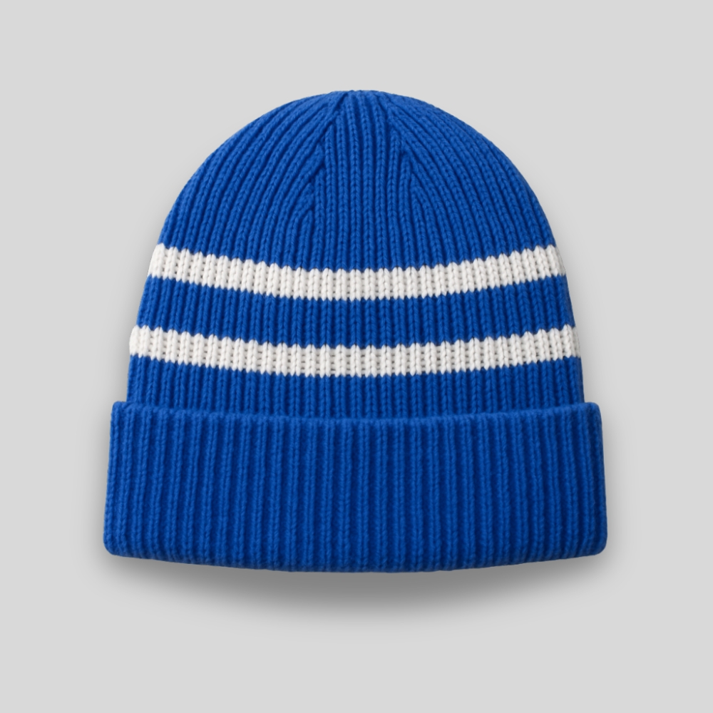 Striped Knit Beanie