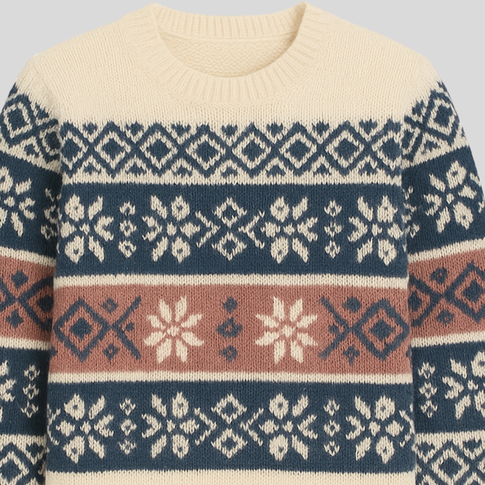 Fair Isle Patterned Sweater