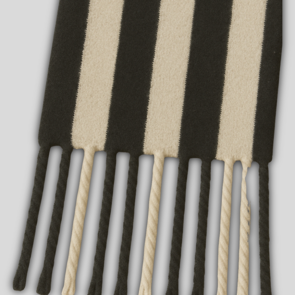 Striped Wool Muffler