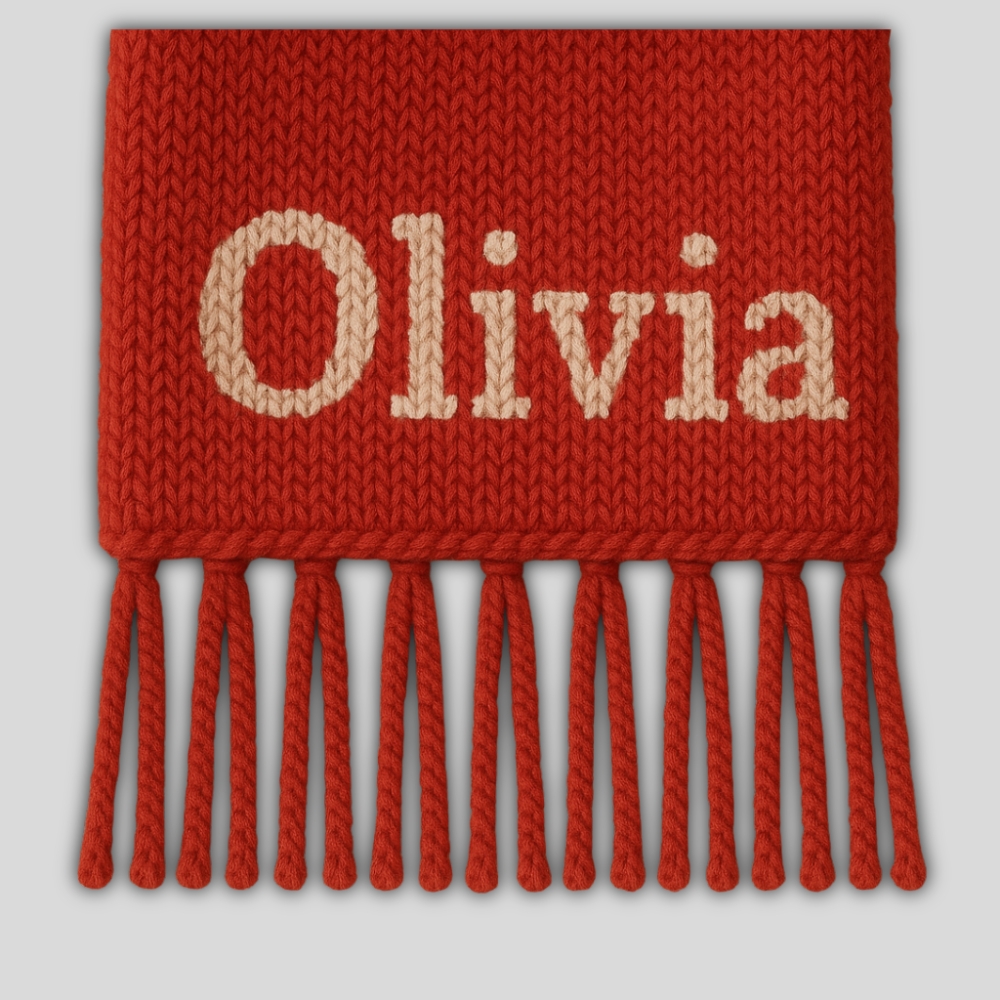 Personalized Scarf