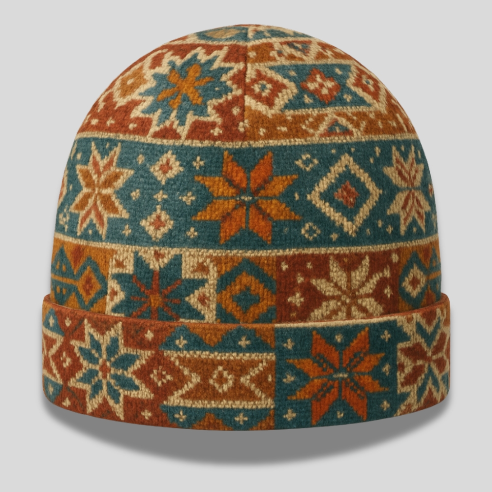 Printed Winter Beanie