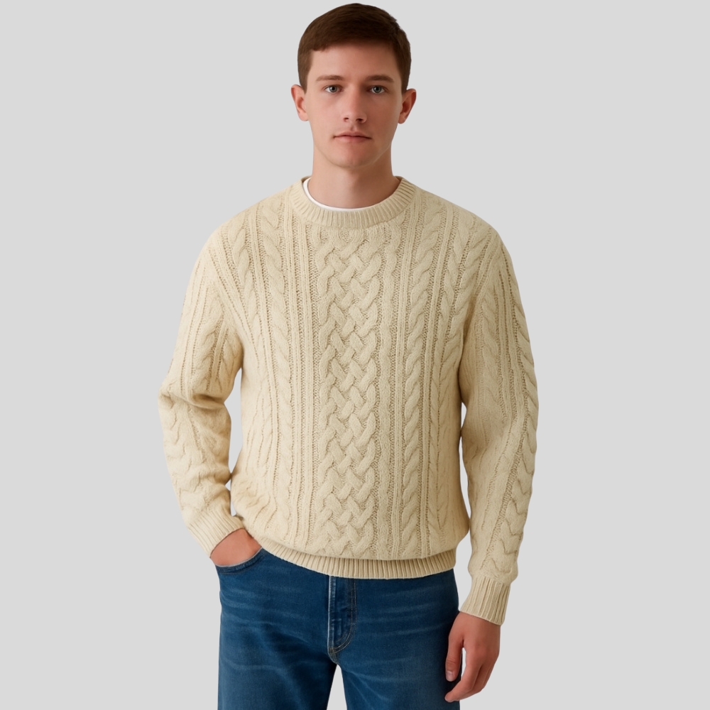 Aran Knit Sweater