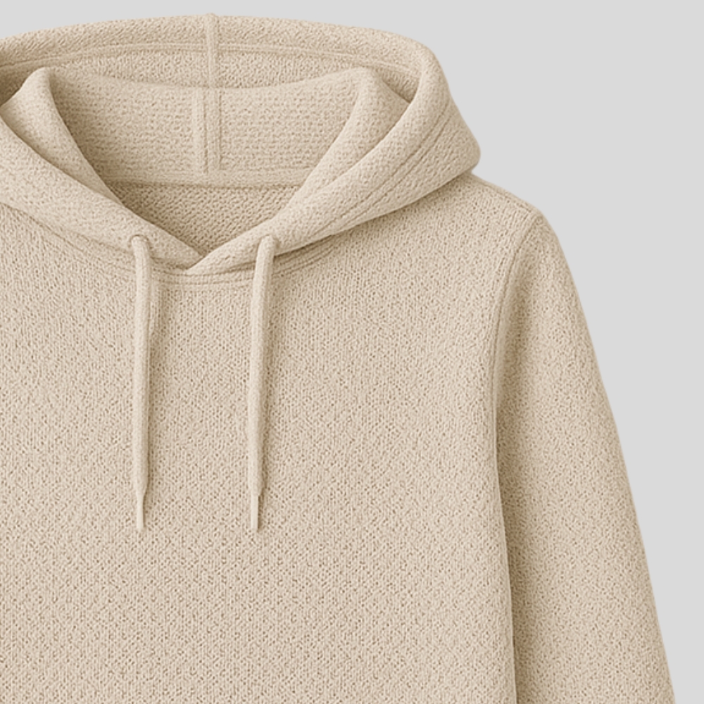 Textured Hoodie