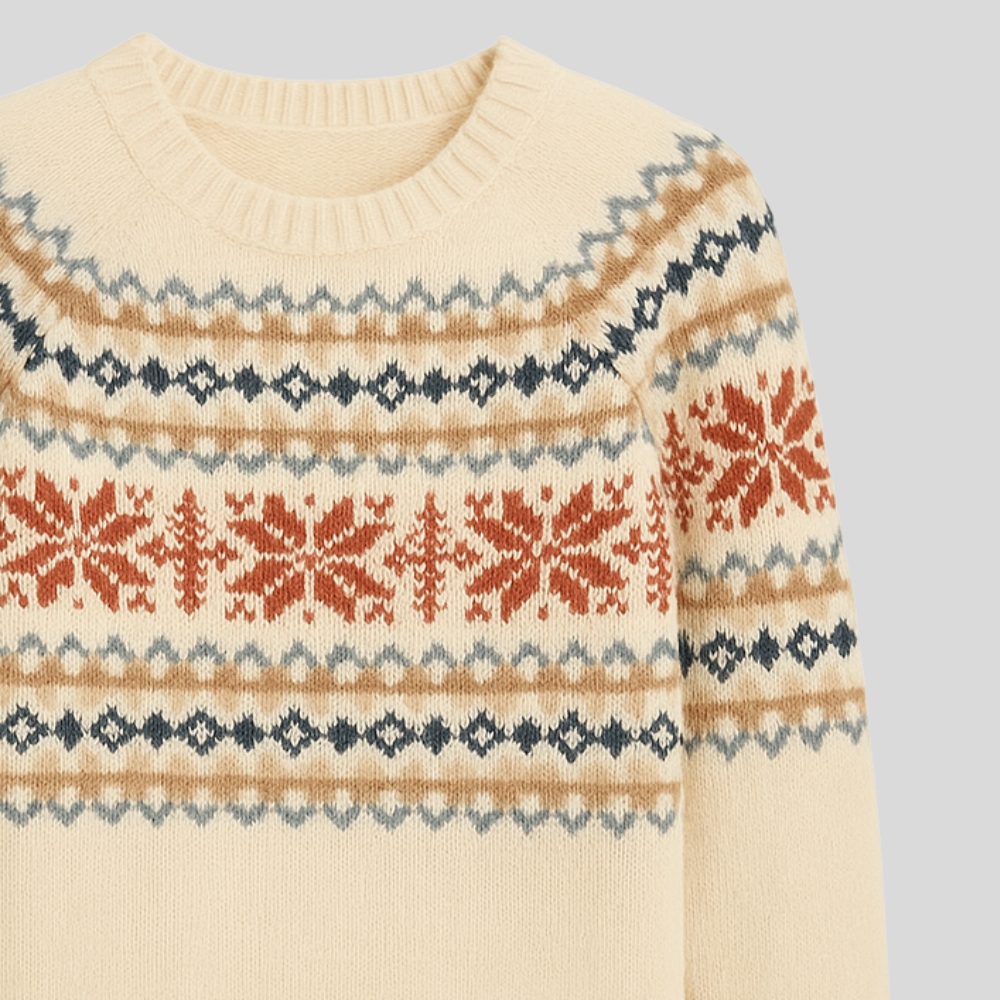 Fair Isle Knit Sweater