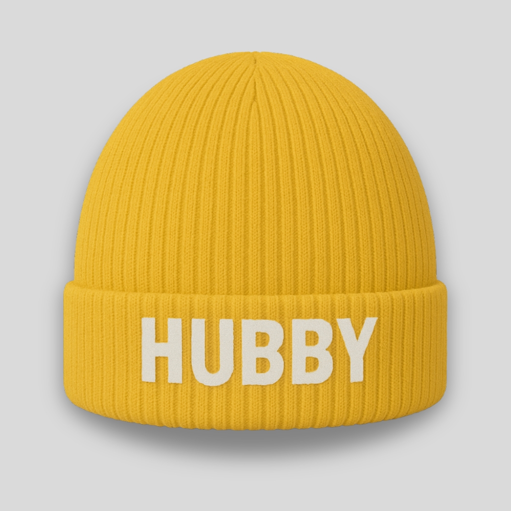 Custom Writing Knit Beanie