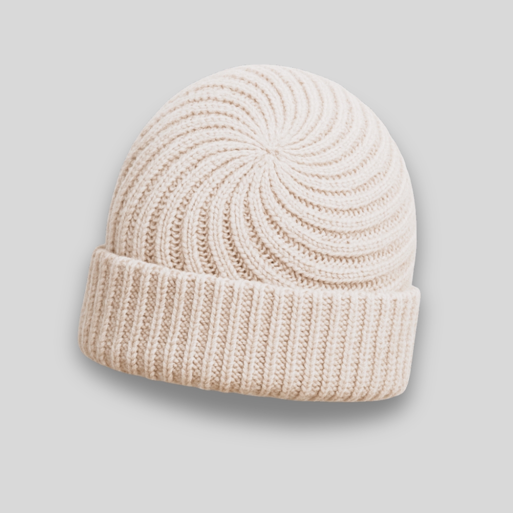 Spiral Knit Beanie