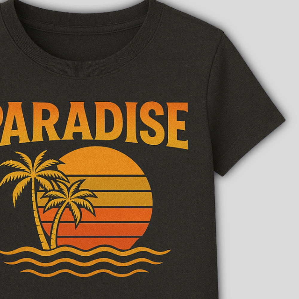 Crop Top Graphic T-Shirt
