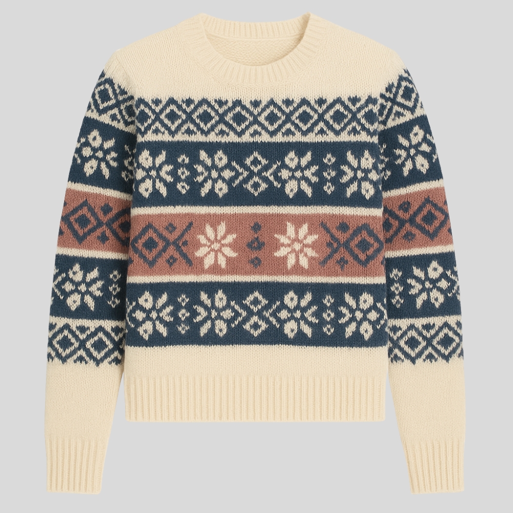 Fair Isle Patterned Sweater