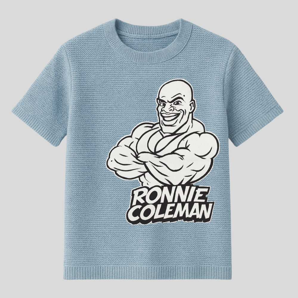 Knitted Graphic T-shirt