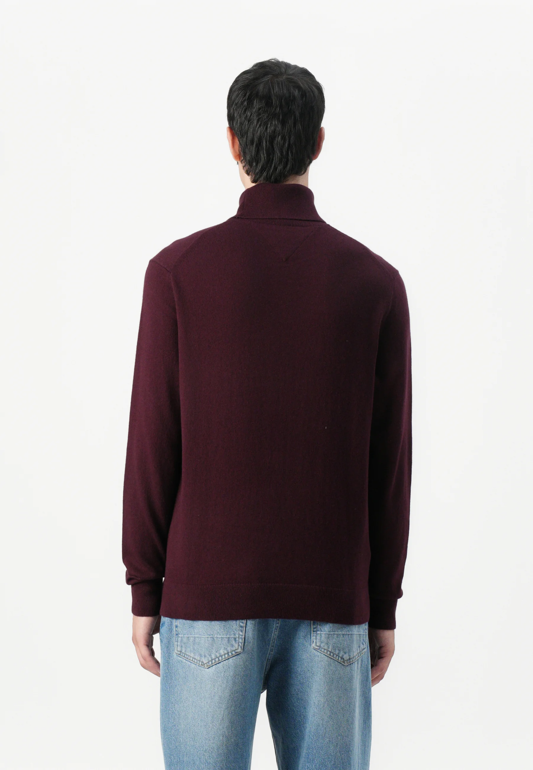 Tommy Hilfiger PIMA ORG CTN CASHMERE ROLL NECK - Pullover - 