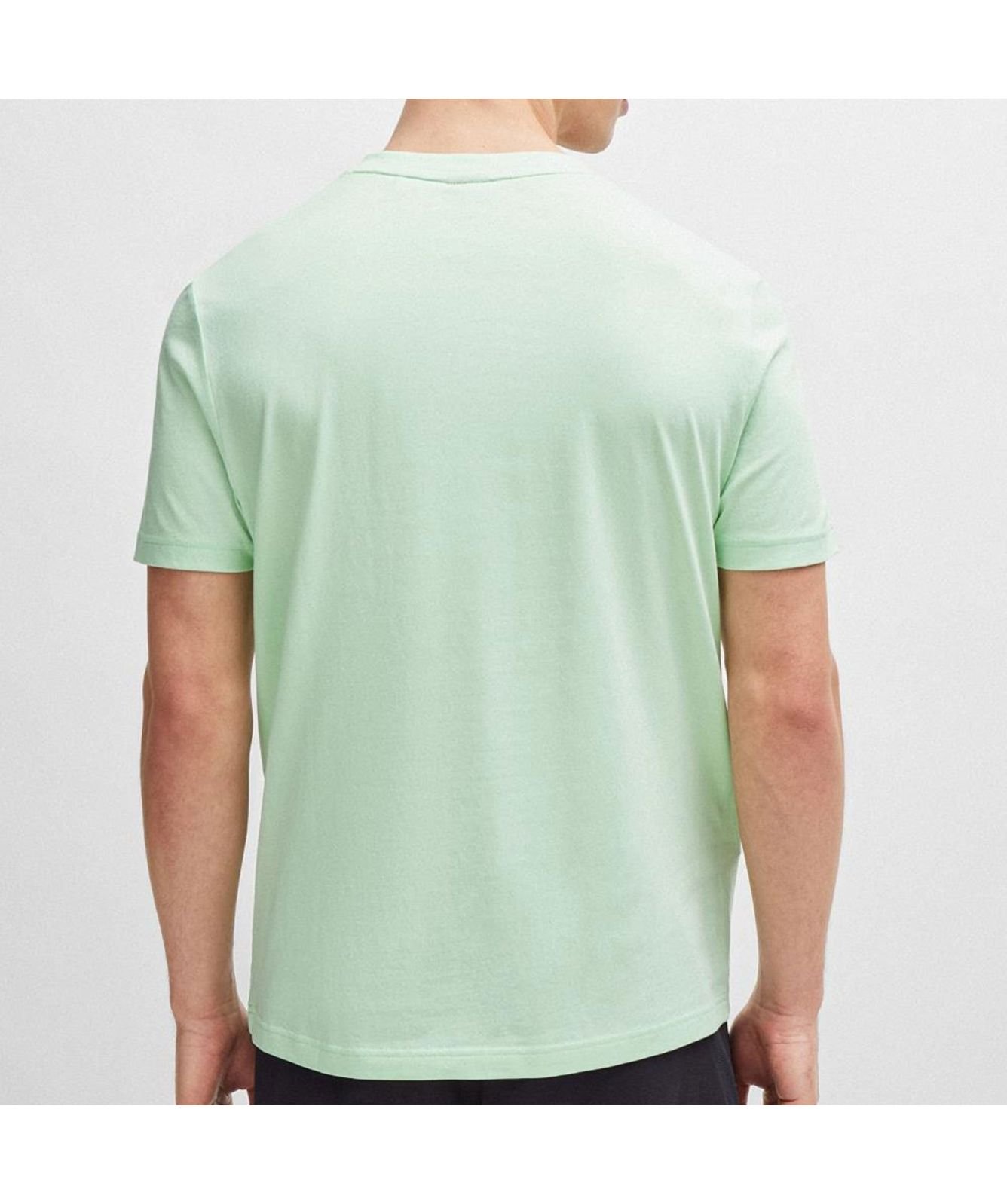 T-shirt BOSS coupe standard avec logo en maille 3D