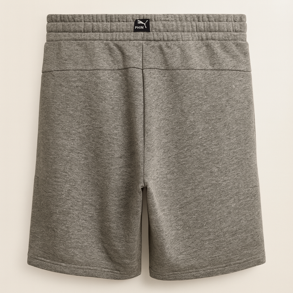 Pantaloncini Grigi Puma ragazzo– Taglio Morbido