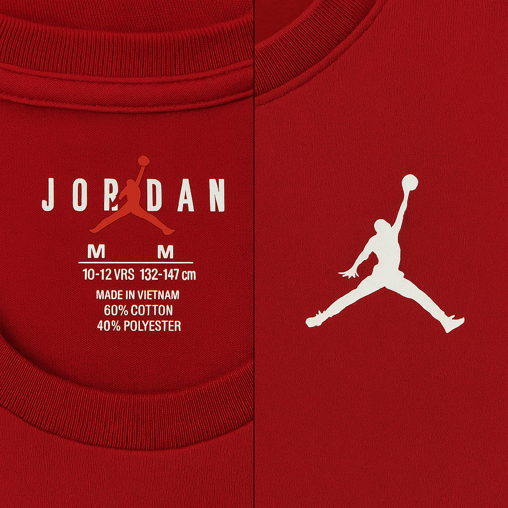 -shirt Jordan Rossa Jordan 132–147 cm
