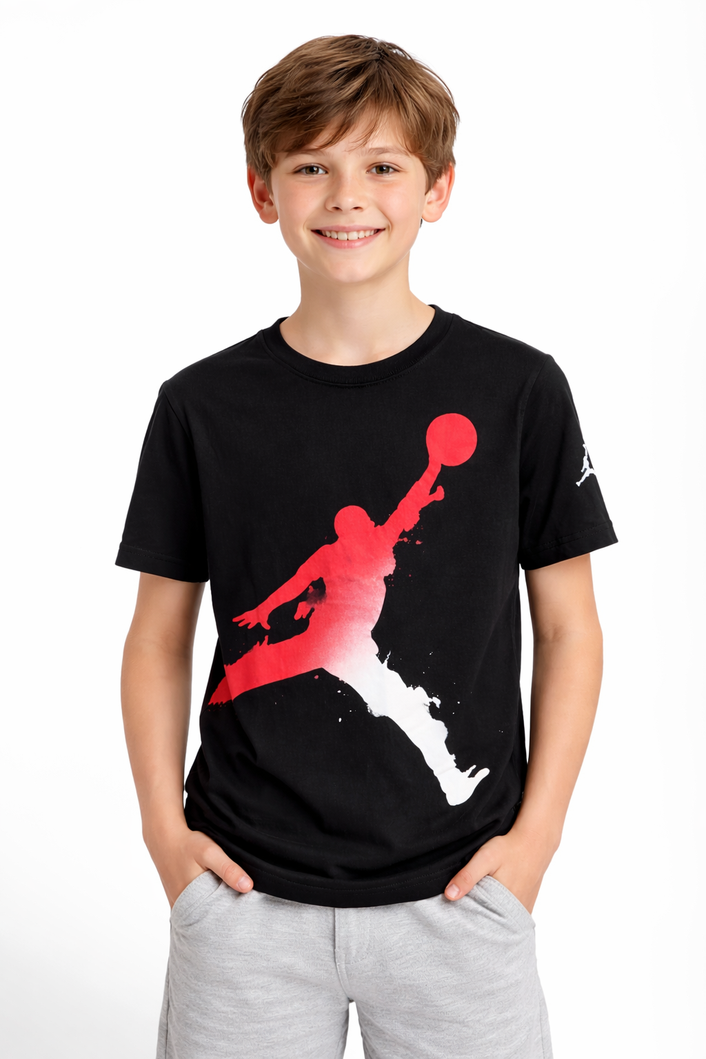 T-shirt Jordan nera