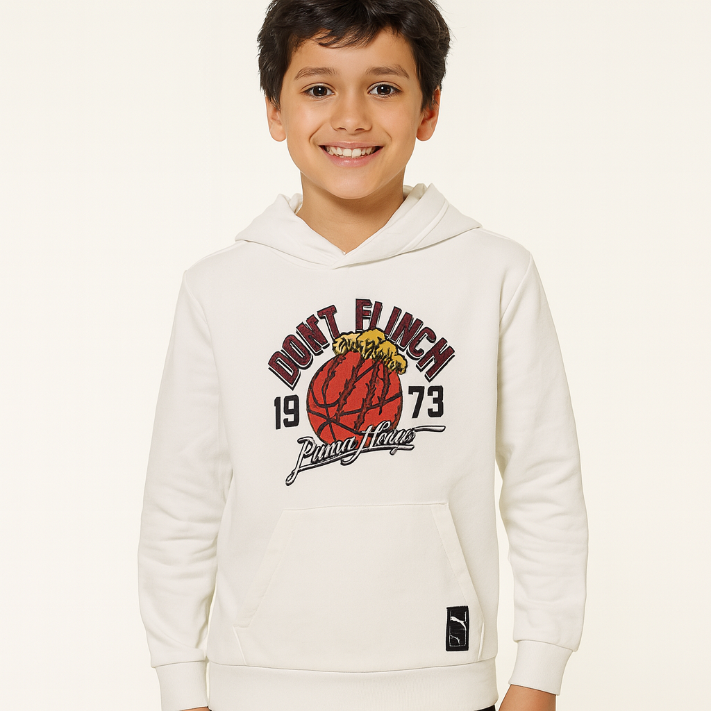 Felpa Puma Hoops Bambino Mezza Stagione