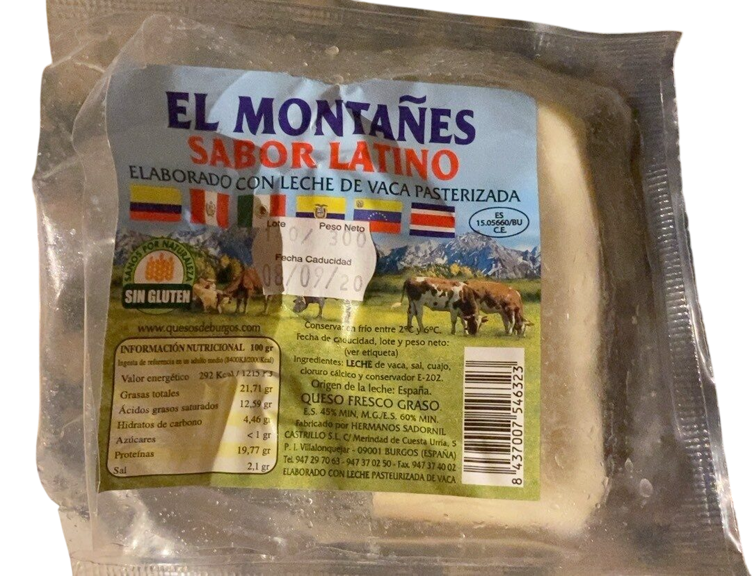 Queso fresco latino 330g