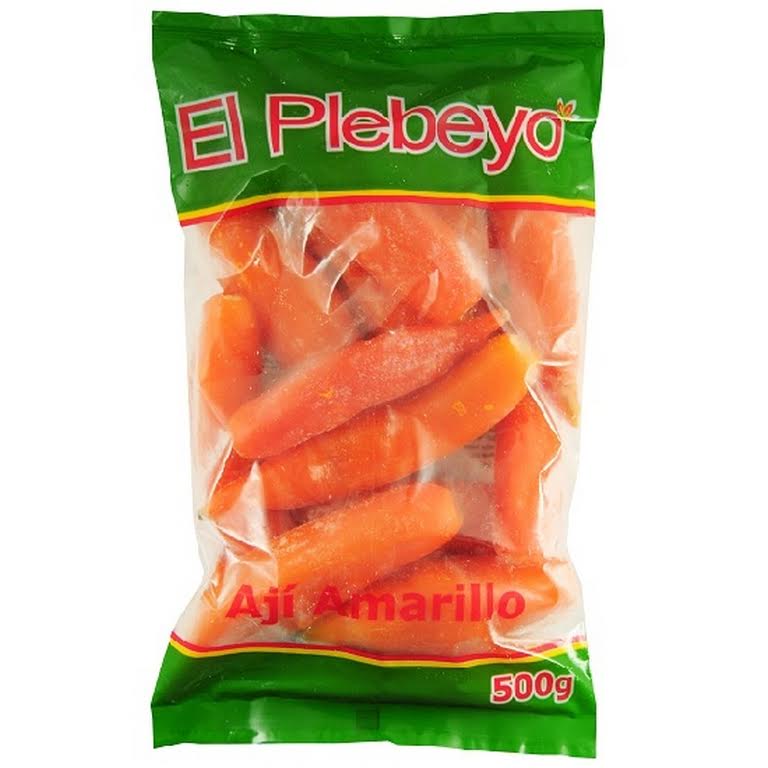 Ají amarillo congelado El Plebeyo 500g