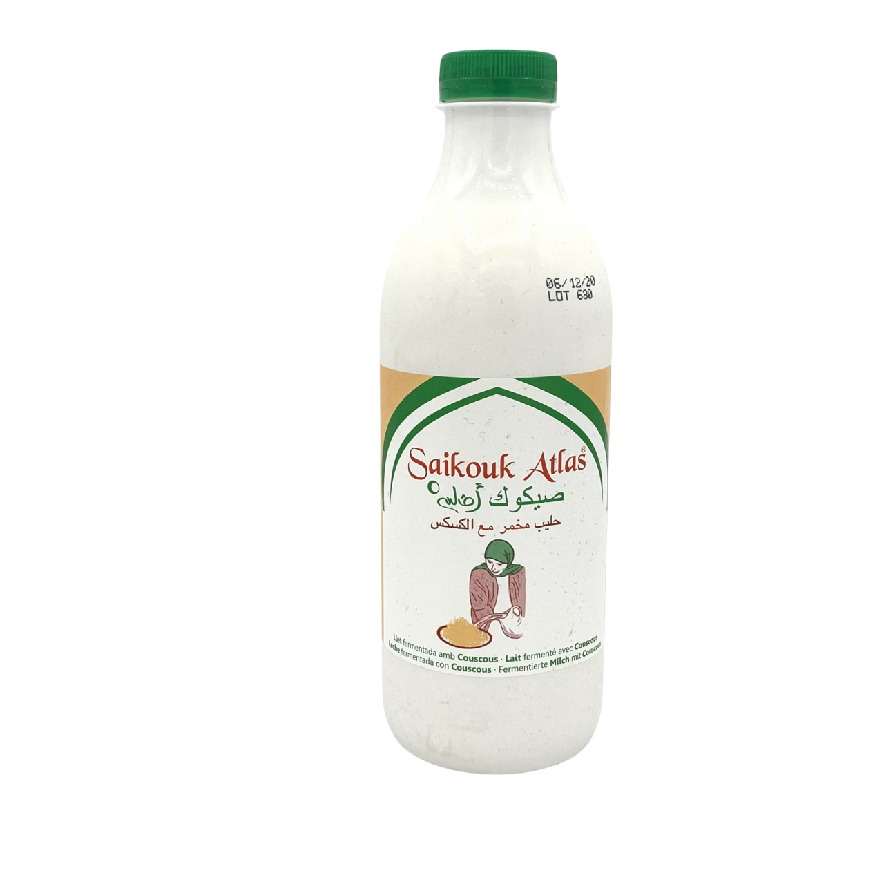 Saikouk Atlas (leche fermentada con cuscús) botella 1L