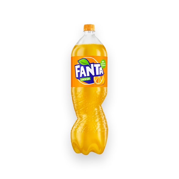Fanta naranja botella 2L