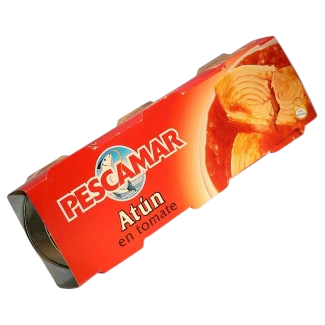 Atún en tomate Pescamar paquete 3 unidades