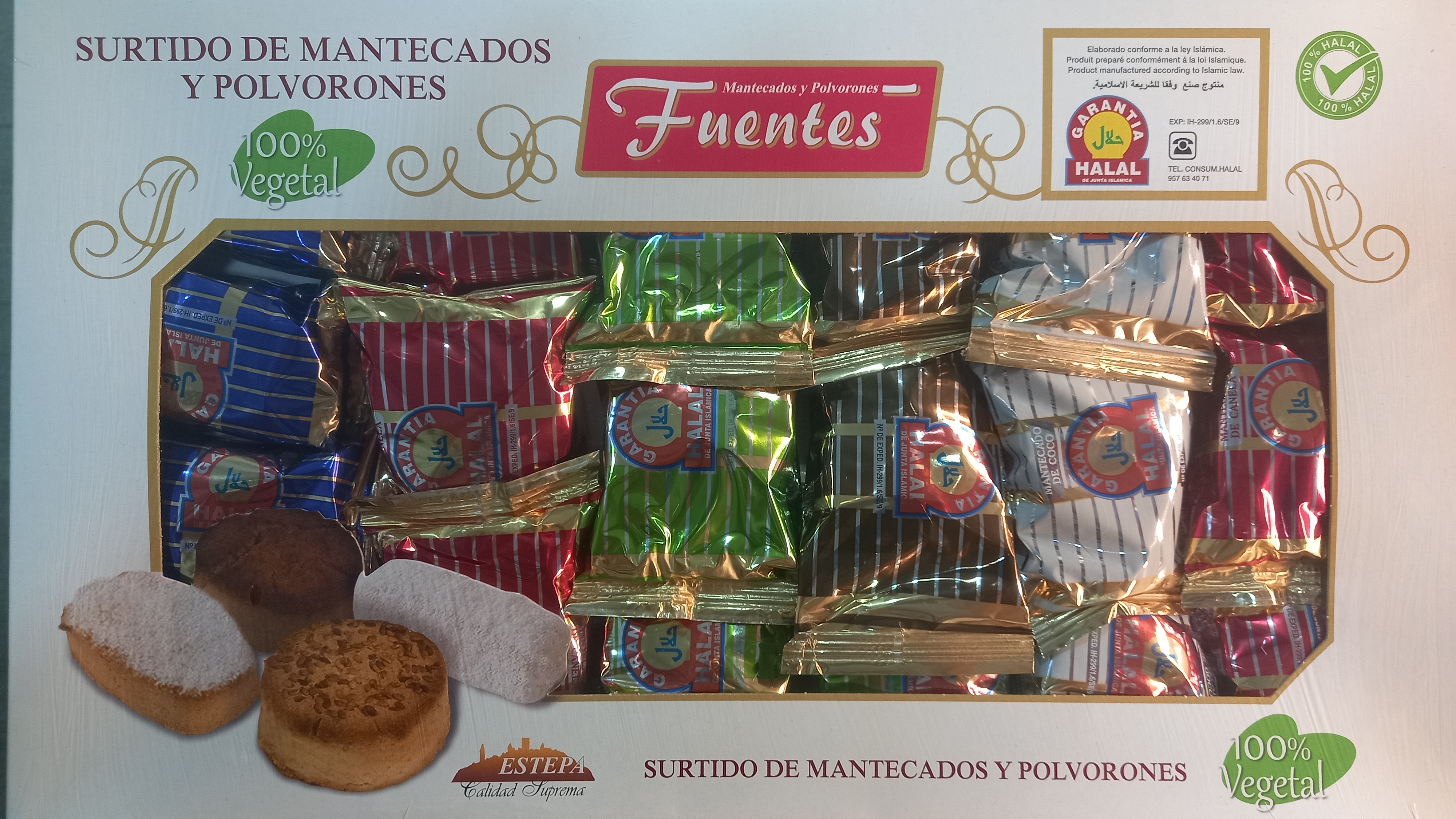 Surtido de mantecados y polvorones 600g